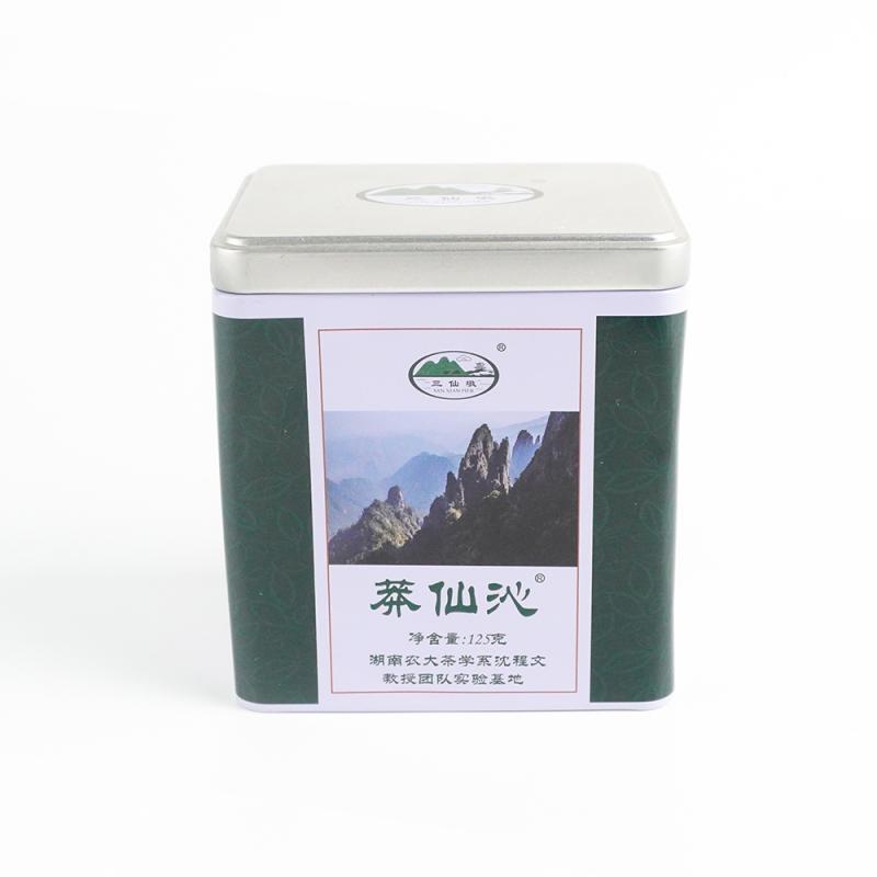 OEM China A Tin Can Factories - Decorative Empty Square Aluminum Tea tin can TTB-019 – Jiayi detail pictures