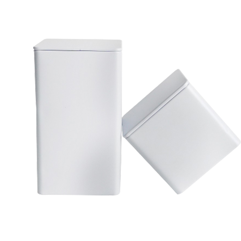 Tea Square Metal Packaging Box