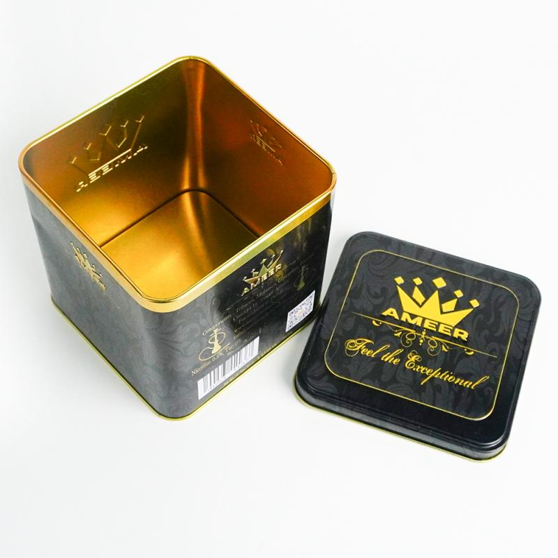 OEM China Tin Cylinder Manufacturer - Luxury Tea tin can TTB-005 – Jiayi detail pictures