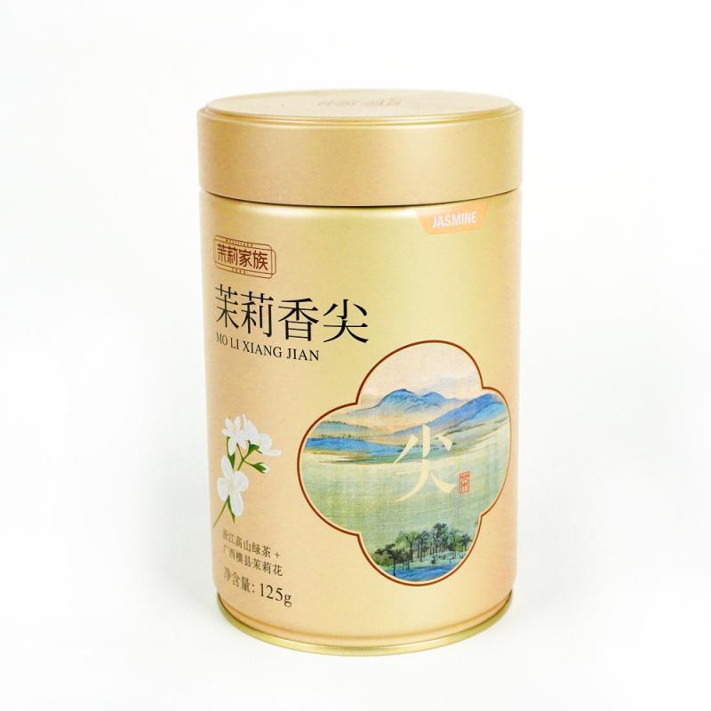 Cheap A Tin Can Factory - Custom Printing Design Metal Tea tin can TTC-012 – Jiayi detail pictures