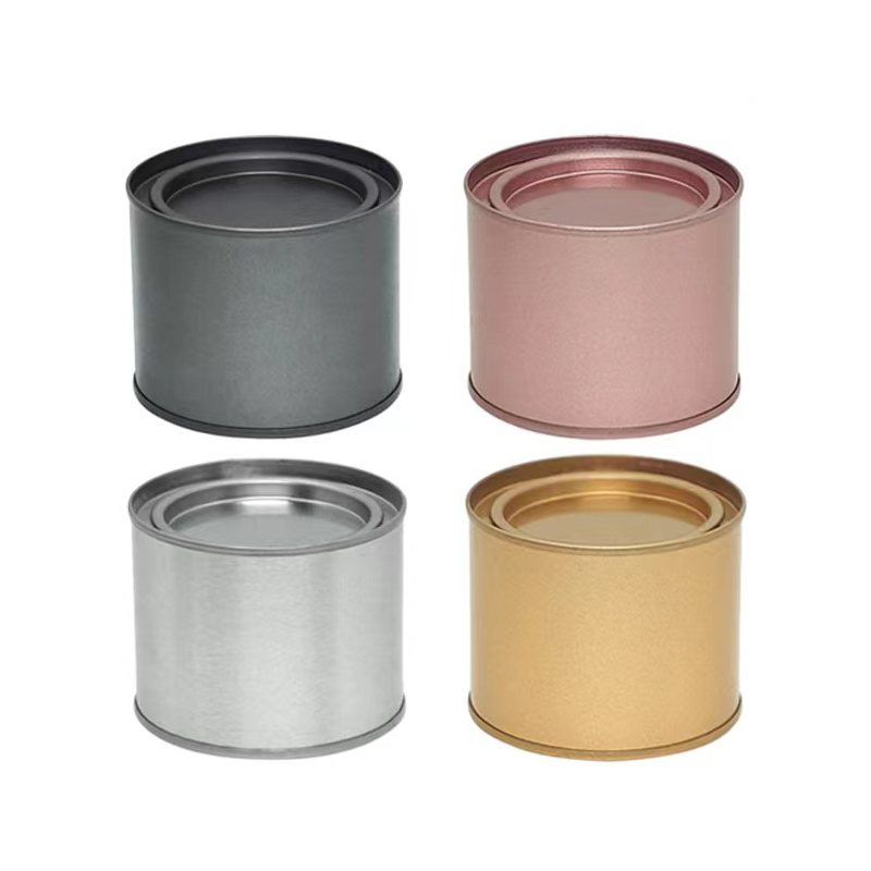 Tinplate box candle tin tea packaging tin box